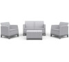 KETER SCANDI FORMA SET - Ash grey/Storm grey