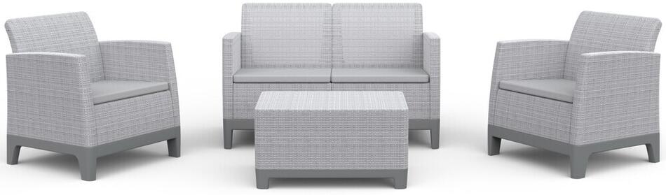 KETER SCANDI FORMA SET - Ash grey/Storm grey