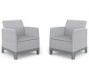 KETER SCANDI FORMA DUO SET - Ash grey/Storm grey