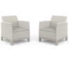 KETER SCANDI FORMA DUO SET - Pebble grey/Soft biege