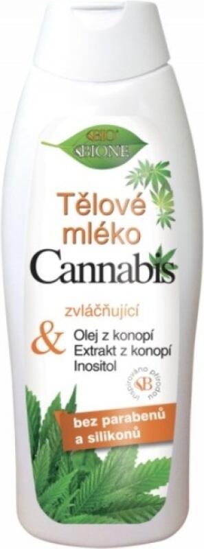BIO BIONE Cannabis tělové mléko 500 ml