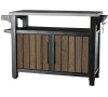 Grilovací stolek Keter UNITY XL 207 l Walnut