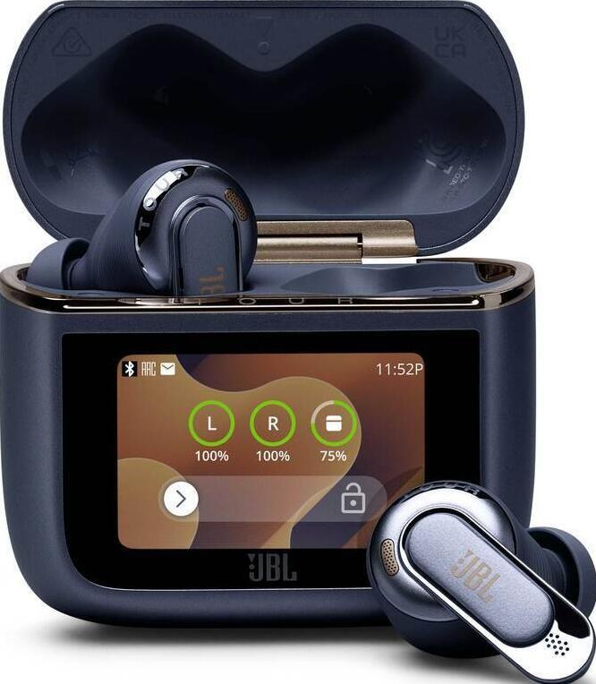 Bezdrátová sluchátka JBL Tour Pro 3, modrá