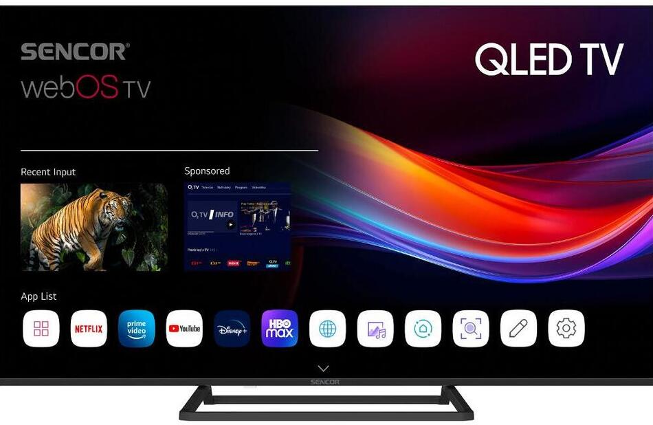 QLED televize Sencor SLE 43QF860B