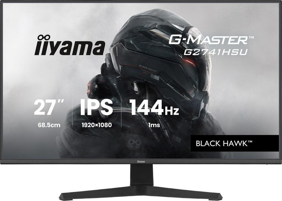 IIYAMA G-Master / G2741HSU-B1 / 27" / IPS / FHD / 144Hz / 1ms / Černá / 3R