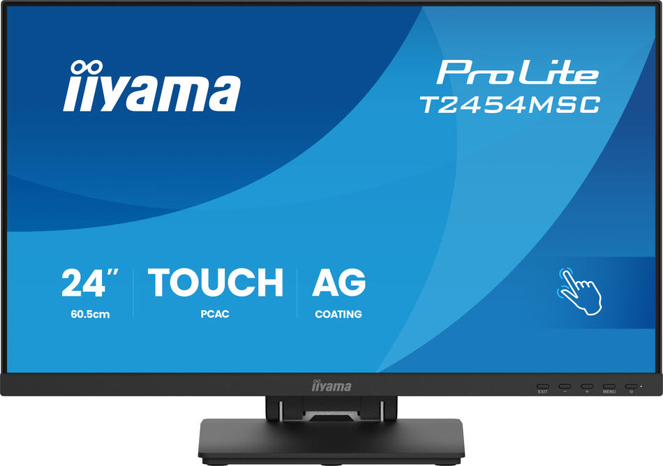 24" IIYAMA T2454MSC-B3AG - IPS,FHD,USB,repro