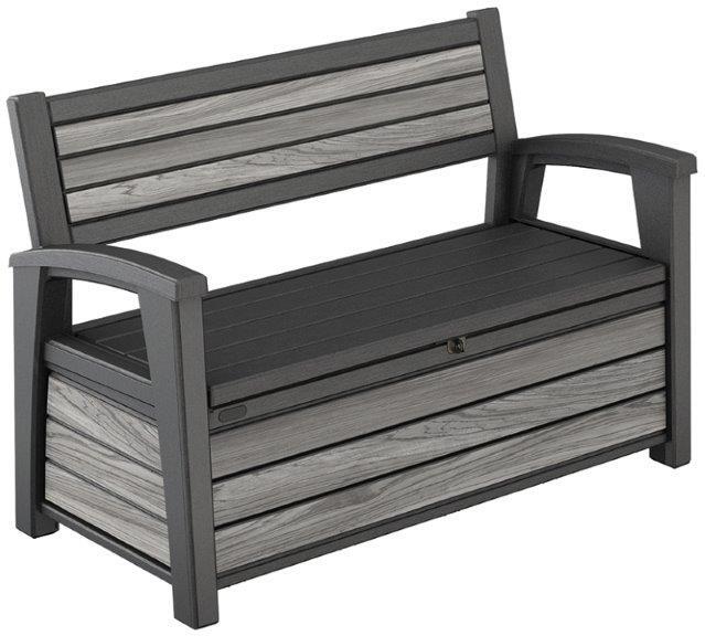 Zahradní lavice Keter Deco Garden Bench Storm grey