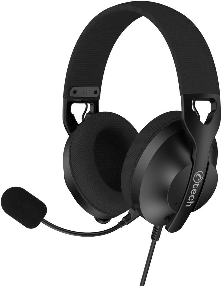 Sluchátka C-TECH Nemesis V3 (GHS-19U), USB, černá