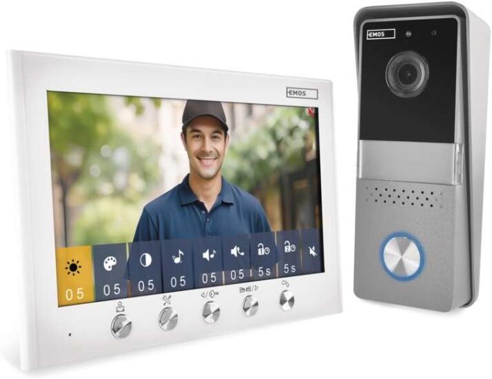 Emos sada domovního videotelefonu EM-04Z 2WIRE (H2060)