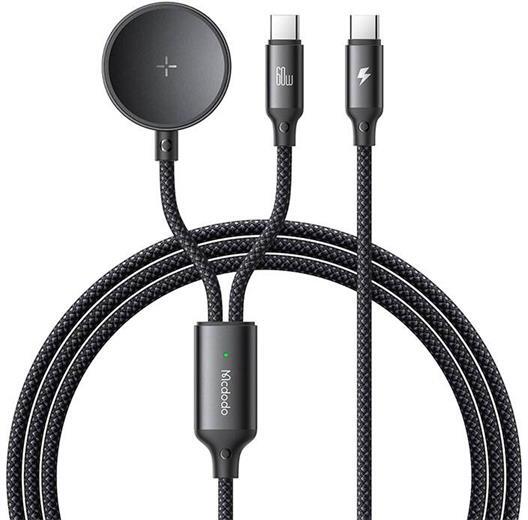 Kabel MCDODO CA-4210 USB-C 1,2m Black + nabíječka na Samsung Watch