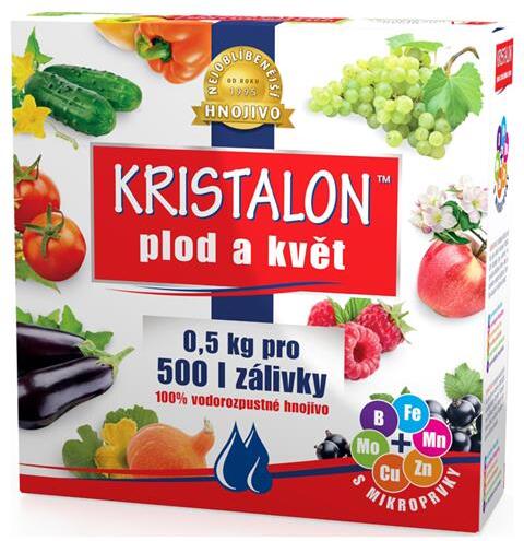 Hnojivo pro plody a květy KRISTALON 0,5kg