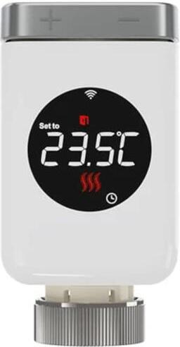 Smart termostatická hlavice MOES ZTRV-801 Tuya ZigBee