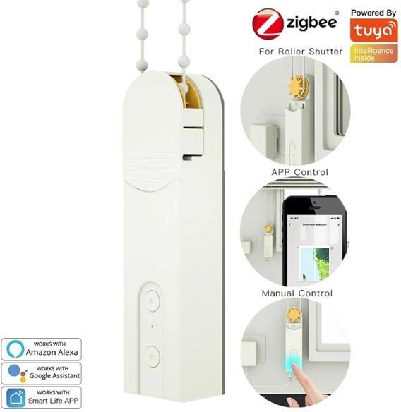 Smart motor žaluzií a rolet MOES Roller Curtain Motor ZigBee Tuya