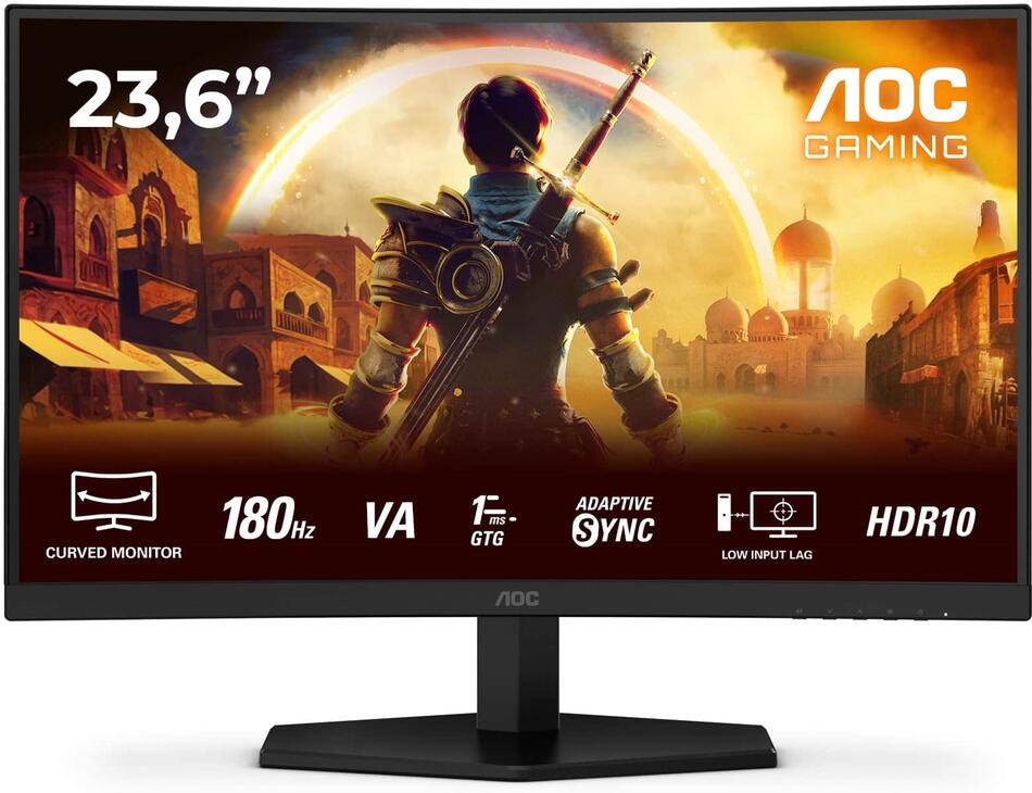AOC MT 23,6" C24G42E - 1920x1080,VA,180Hz,2xHDMI,DP,Repro