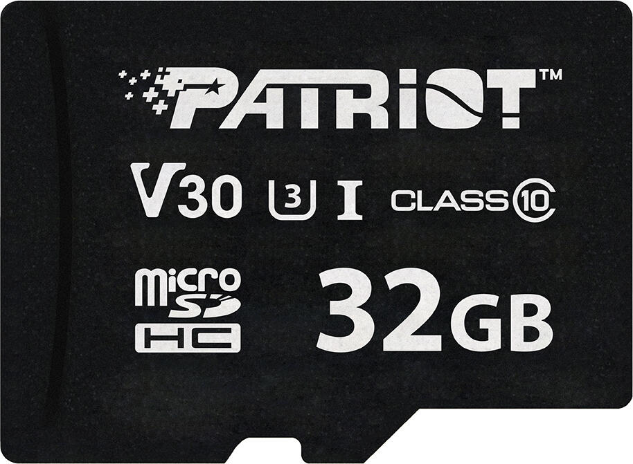 PATRIOT VX V30 U3/Micro SDHC/32GB/UHS-I U3 / Class 10 (PSF32GVX31MCH)