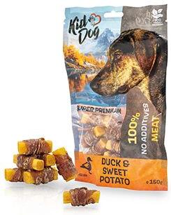 Pochoutka KIDDOG SUPER PREMIUM kachní maso,batáty 150g