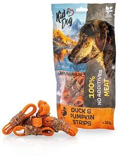 Pochoutka KIDDOG SUPER PREMIUM kachní maso,dýně 150g