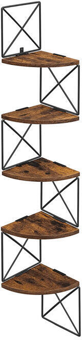 Polička, mdf, hnědá, ABP-E1051 OLW Autronic