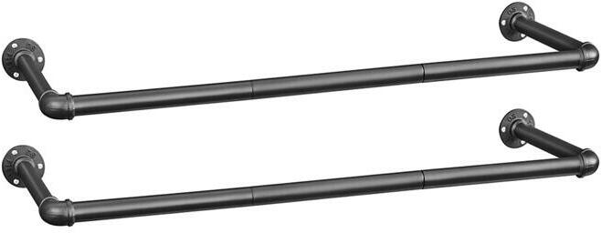 Věšák, kov, černá, AUV-E1067 BK Autronic