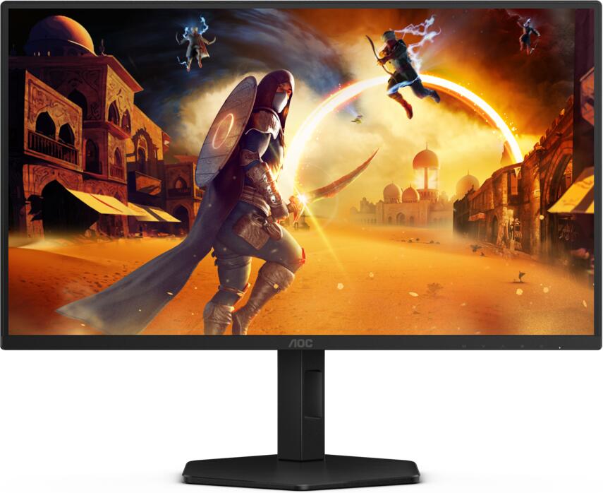 AOC LCD herní 25G4SXU 24,5" IPS / 1920x1080@300Hz / 0,3ms / 400cd / 2xHDMI / DP / 4xUSB / Pivot / HAS / VESA