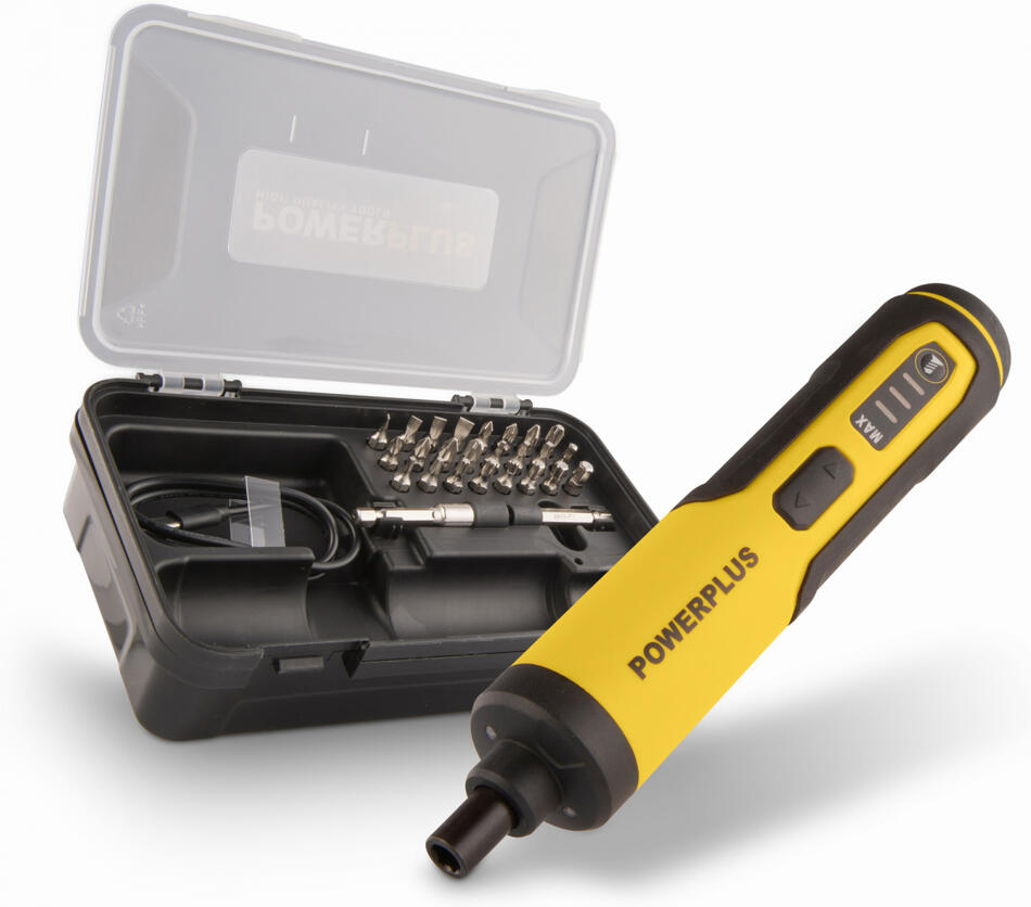 Aku šroubovák Powerplus POWX00420 4V plus přísl.