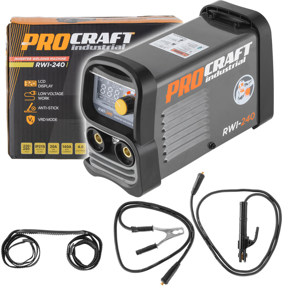 Svářecí invertor Procraft RWI-240 / RWI-240