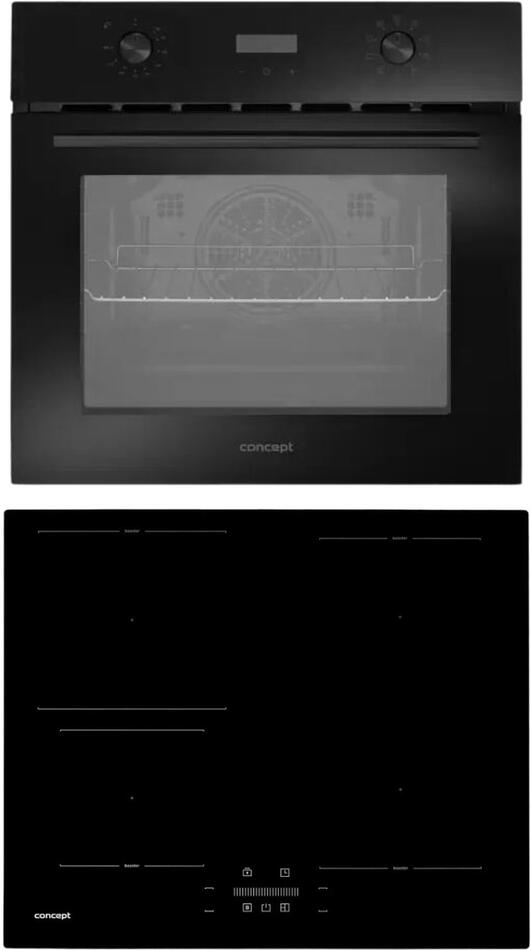SET Trouba Concept ETV3460bc + Indukční deska Concept IDV5160