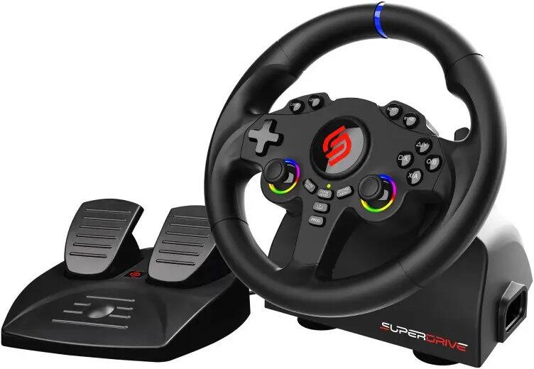 SUPERDRIVE Sada volantu a pedálů 220 RS-5/ PS5/ PC (SA5720-2)