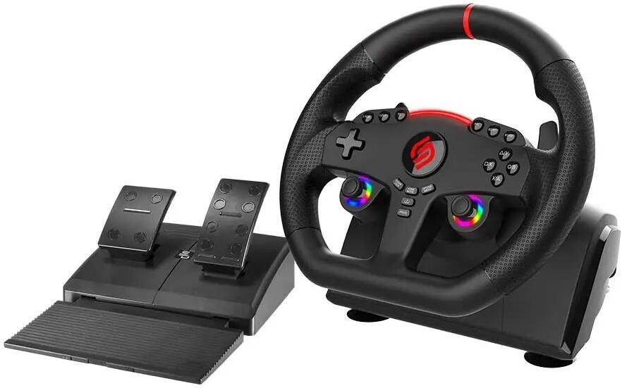 SUPERDRIVE Sada volantu a pedálů 270 GT/ PS4/ Xbox One/ Switch 1+2/ PC (SA5721-1)