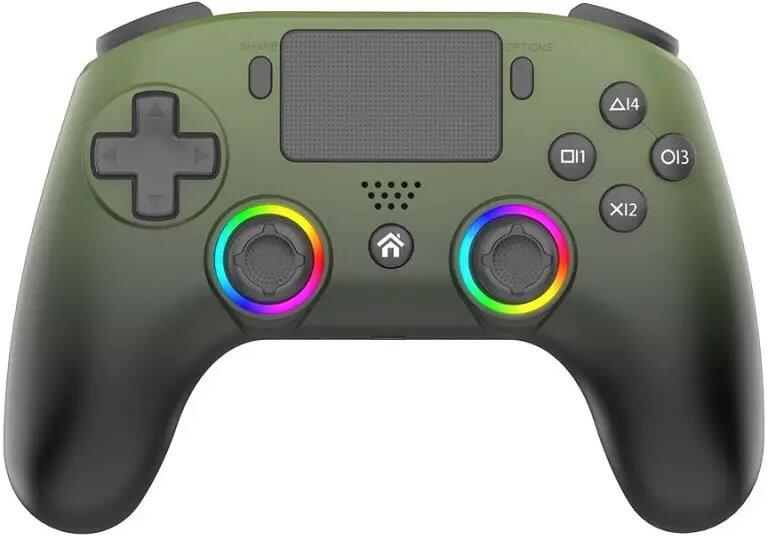 SUBSONIC by SUPERDRIVE herní ovladač WIRELESS LED CONTROLLER PS5/ PC/ Military Green (SA5716-3)