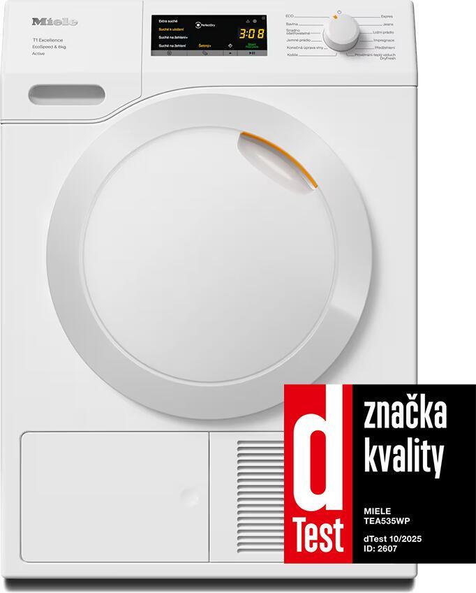 Sušička prádla Miele TEA535WP 8kg Active
