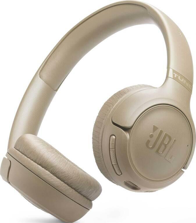 Bezdrátová sluchátka JBL Tune 530BT, béžová