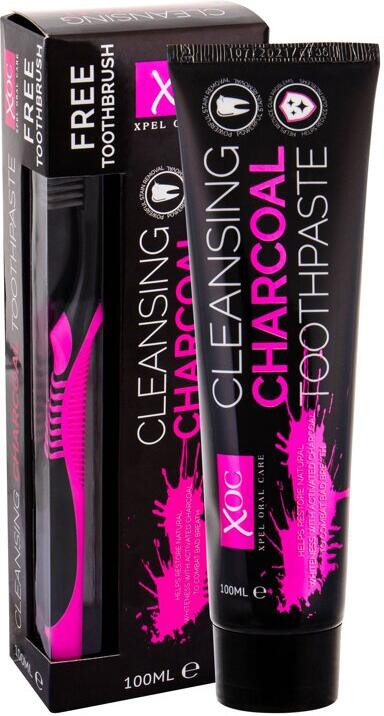Zubní pasta Xpel Oral Care Cleansing Charcoal, 100 ml