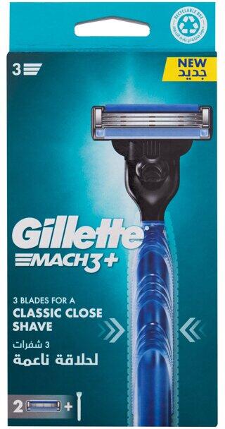 Holicí strojek Gillette Mach3+, 1 ml
