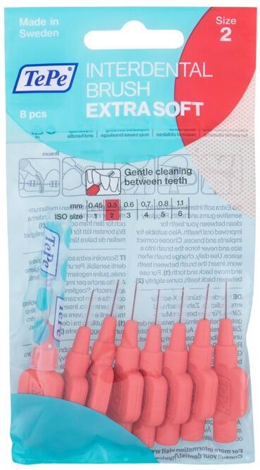 Mezizubní kartáček TePe Extra Soft, 8 ml (0,5 mm)