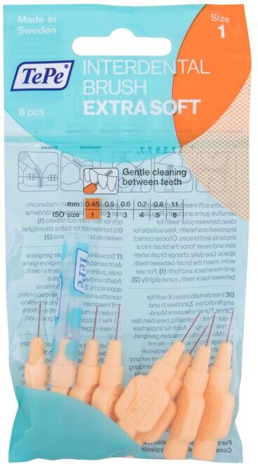 Mezizubní kartáček TePe Extra Soft, 8 ml (0,45 mm)