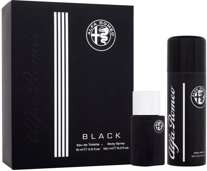 Toaletní voda Alfa Romeo Black, 15 ml