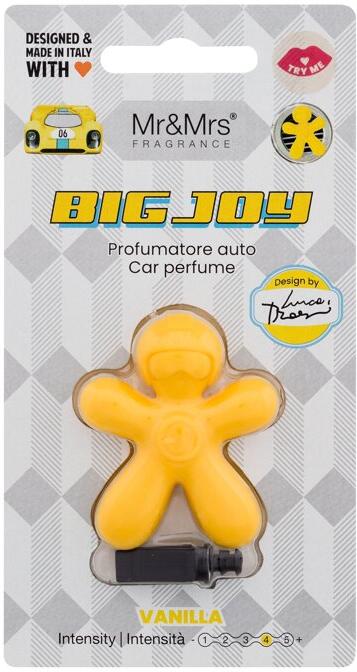 Vůně do auta Mr&Mrs Fragrance Big Joy, 1 ml (Vanilla)