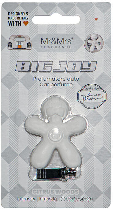 Vůně do auta Mr&Mrs Fragrance Big Joy, 1 ml (Citrus Woods)