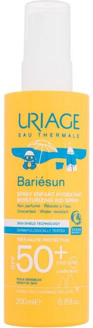Opalovací přípravek na tělo Uriage Bariésun Moisturizing Kid Spray, 200 ml (SPF50+)