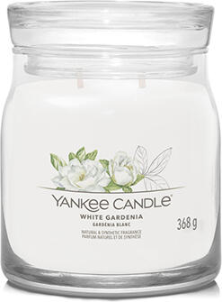 Vonná svíčka Yankee Candle Signature White Gardenia, 368 ml