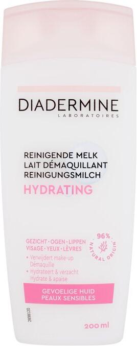 Čisticí mléko Diadermine Hydrating Cleansing Milk, 200 ml