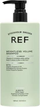 Šampon REF Weightless Volume Shampoo, 600 ml