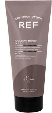 Barva na vlasy REF Colour Boost Masque, 200 ml, odstín Ash Brown 4.1