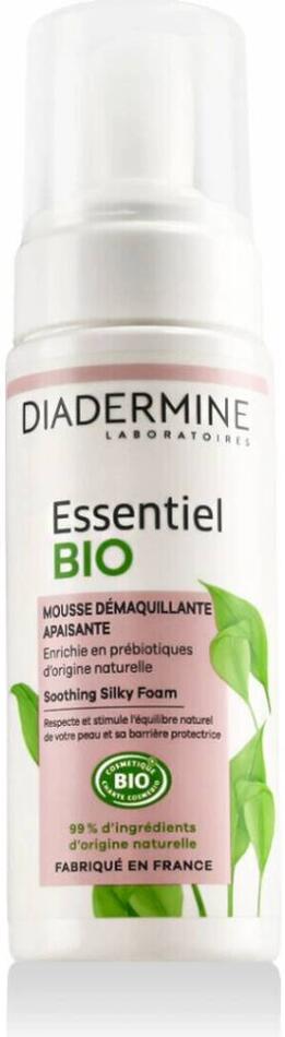 Čisticí pěna Diadermine Essentiel Bio Soothing Cleansing Foam, 150 ml