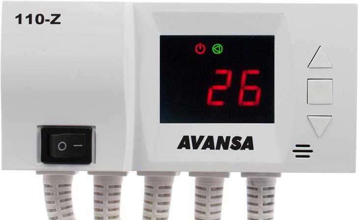 Termostat AVANSA 110Z příložný