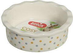 Miska keramická COSY hlodavec 100ml puntíky Zolux
