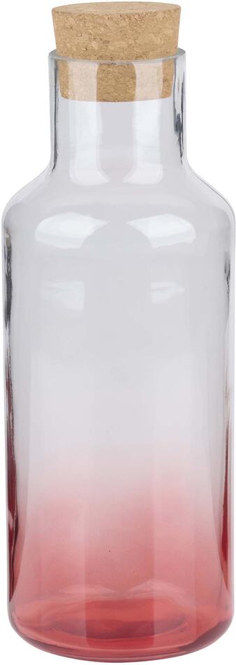 Skleněná láhev s uzávěrem Alpina 1200ml červená