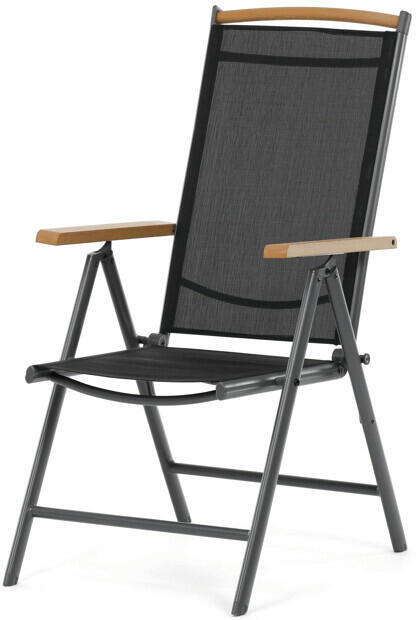 Zahradní židle Autronic AZC-W1408, šedá