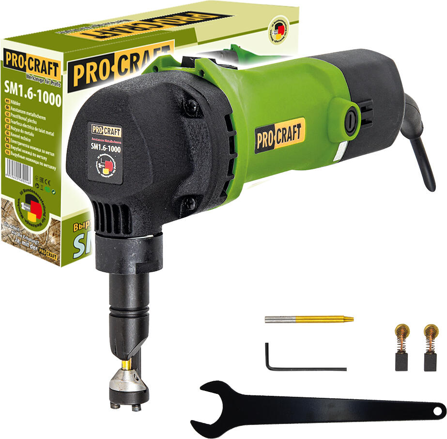 Nůžky na plech elektrické Procraft SM 1,6 / SM 1,6